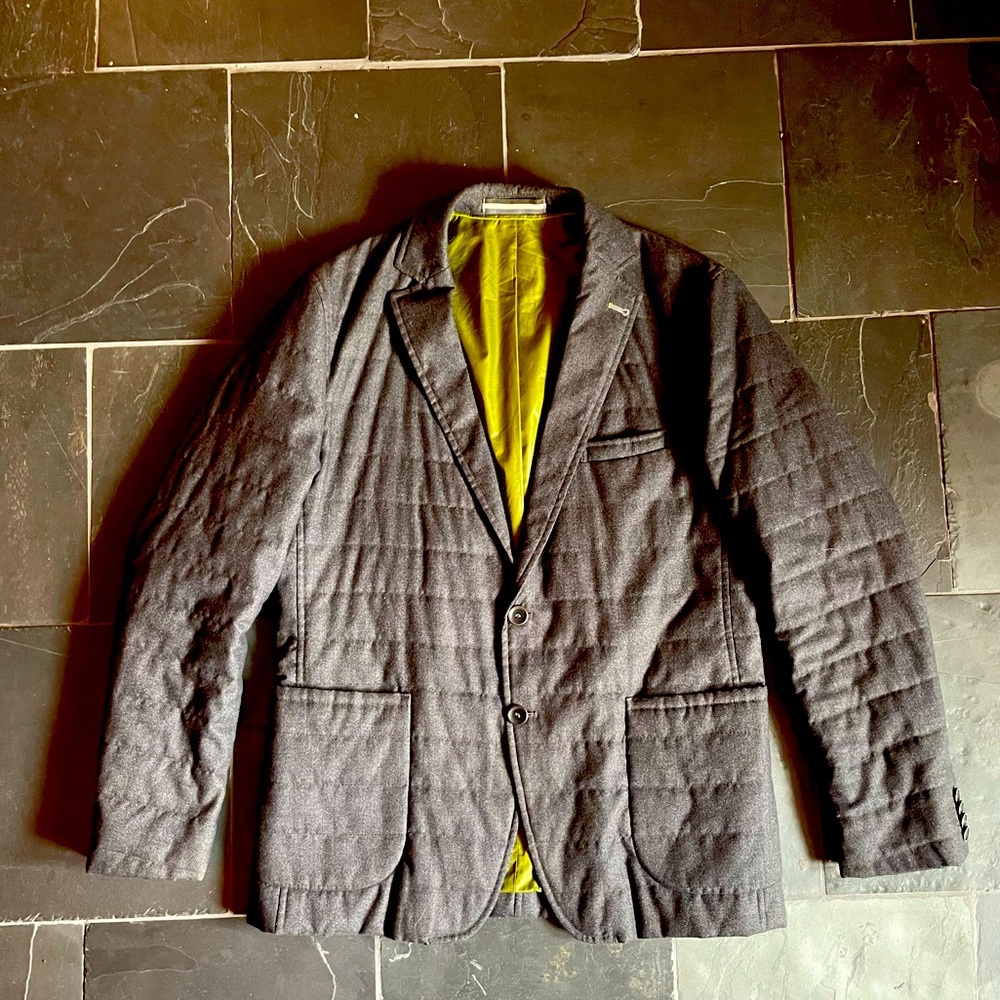 Down stuffed blazer from europe